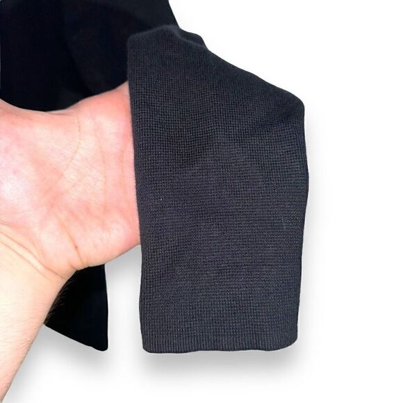 Navy J.Crew Cotton Knit Shaul Cardigan Sweater Size S - Picture 6 of 9